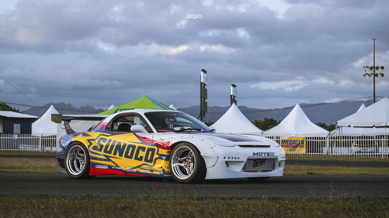 2000 Mazda RX-7 - Motegi MF421 SS3 - Polished | Motegi Wheels